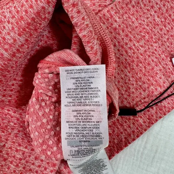 GYMSHARK Vital Seamless Leggings Rose Slate Marl Red Women’s XS NWT Athleisure - Picture 9 of 15